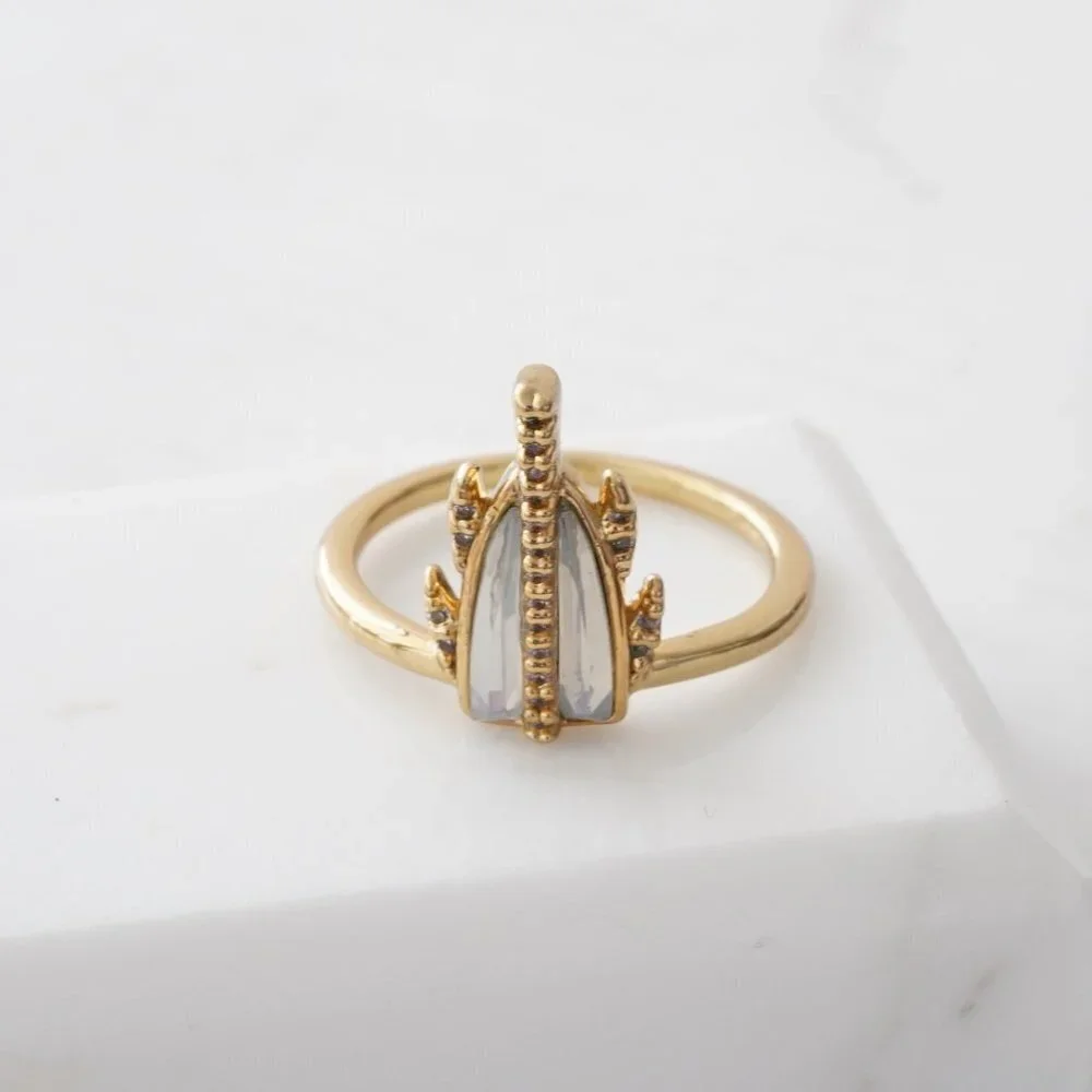 Anthropologie Melanie Auld Gemstone Ring 6